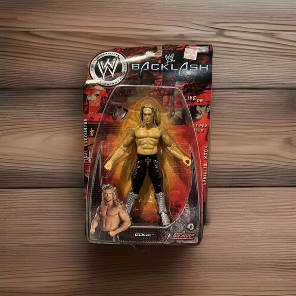 WWE Edge 2004 Backlash Action Figure Final Encounter Jakks Pacific Wrestling WWF - Picture 1 of 10